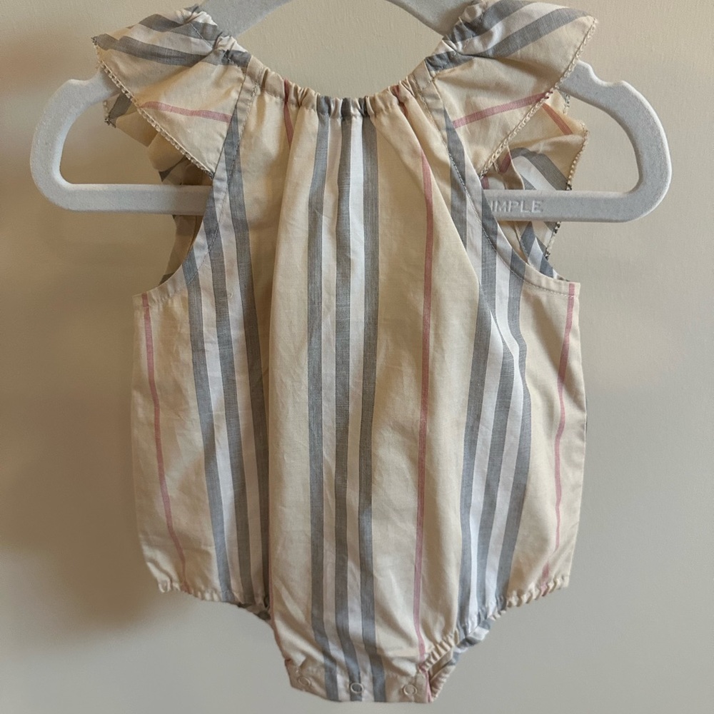 Baby Burberry Romper 3 months - 100% Authentic
